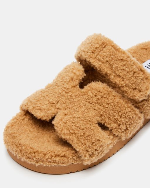 MAYVEN FAUX SHEARLING CAMEL FABRIC - Image 4