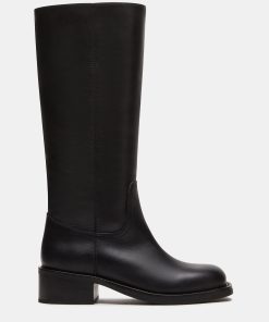 RIGGS BLACK LEATHER
