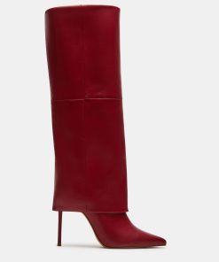 SMITH RED LEATHER