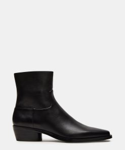 TRAVIS BLACK LEATHER
