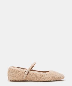 VINETTA FAUX SHEARLING NATURAL